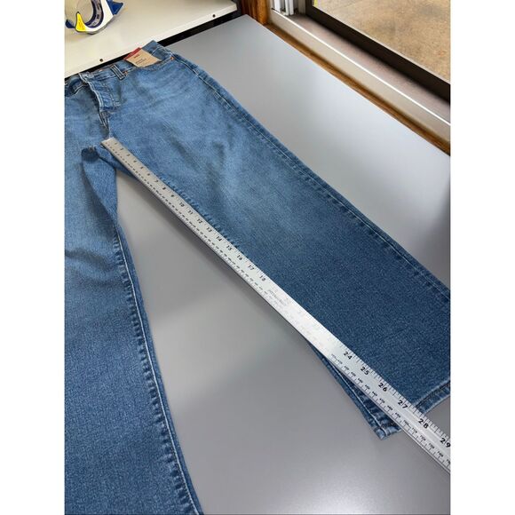 Levi’s wedgie straight high rise button fly jeans size 31 new - Picture 9 of 15